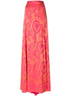 Temperley London Orbit Skirt - Yellow & Orange