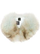 Mr & Mrs Italy Fox Fur Collar - Neutrals