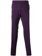 Pt01 Slim Fit Trousers - Purple