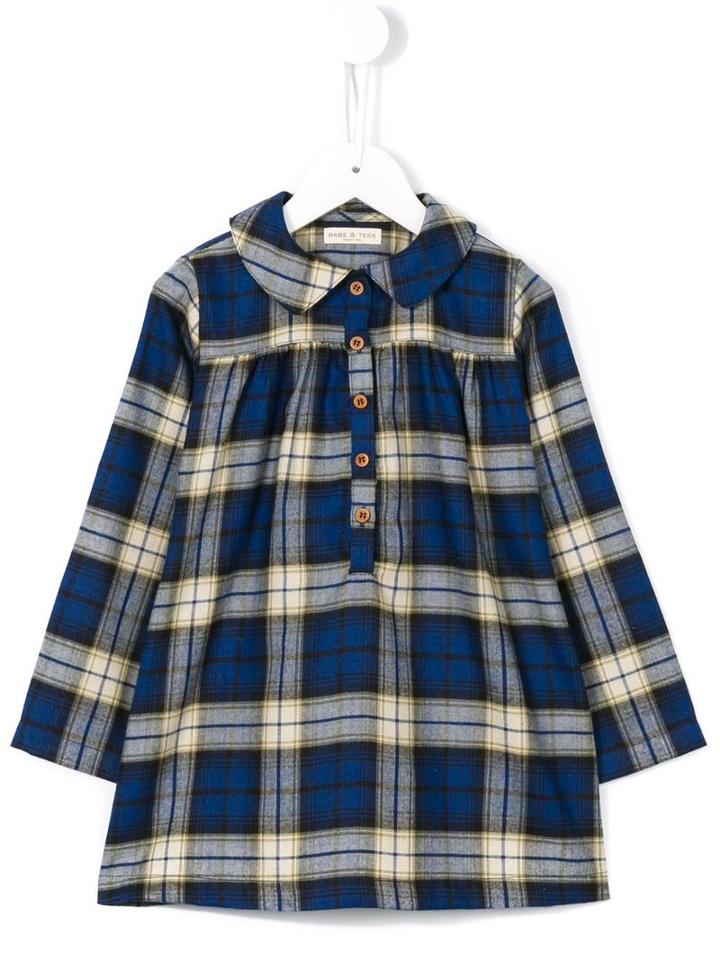 Babe And Tess Tartan Top, Girl's, Size: 12 Yrs, Blue