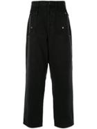 Jacquemus Wide-leg Jeans - Black