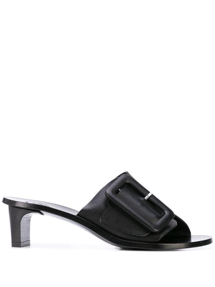 Atp Atelier Block Heel Sandals - Black