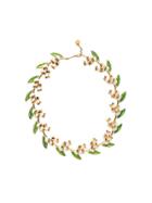 Miu Miu Floral Necklace - Gold