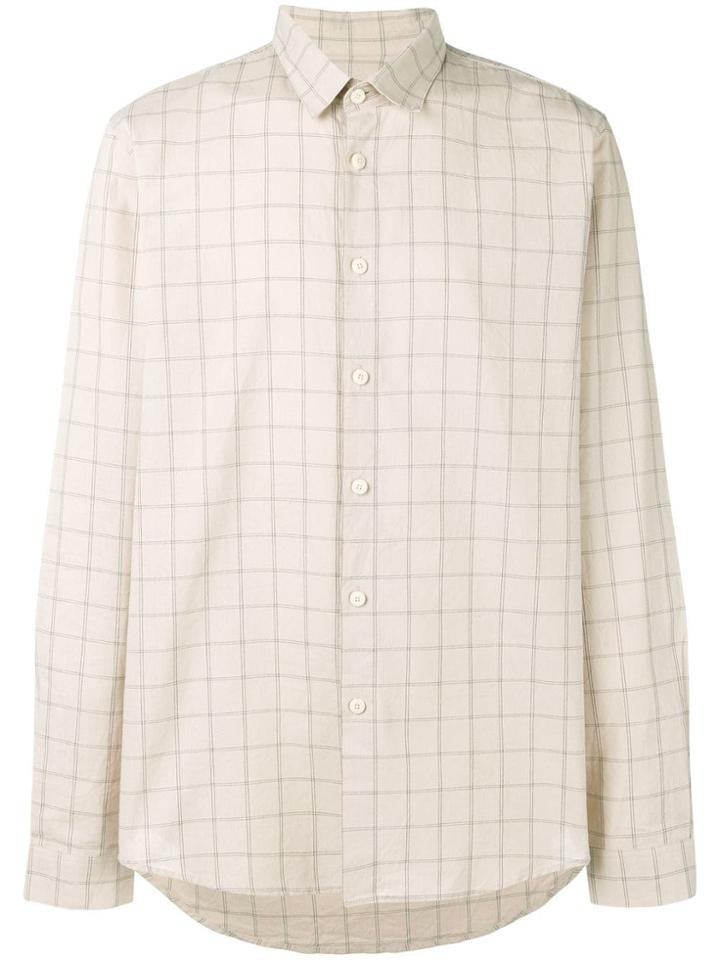 Folk Checked Shirt - Neutrals