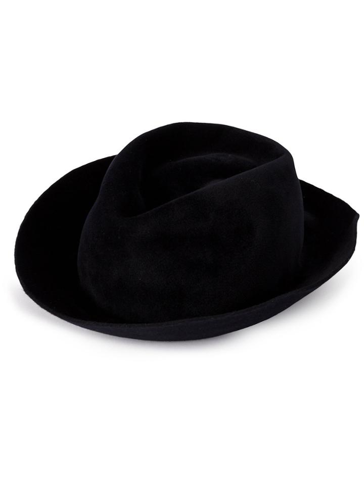 Horisaki Design & Handel Rabbit Fur Trilby - Blue