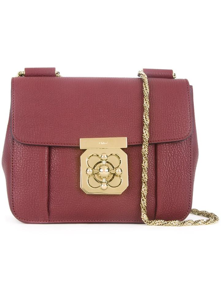 Chloé 'elsie' Shoulder Bag, Women's, Red