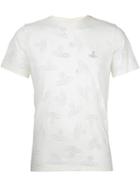 Vivienne Westwood Anglomania Logo Print T-shirt, Men's, Size: Small, Nude/neutrals, Cotton/polyester