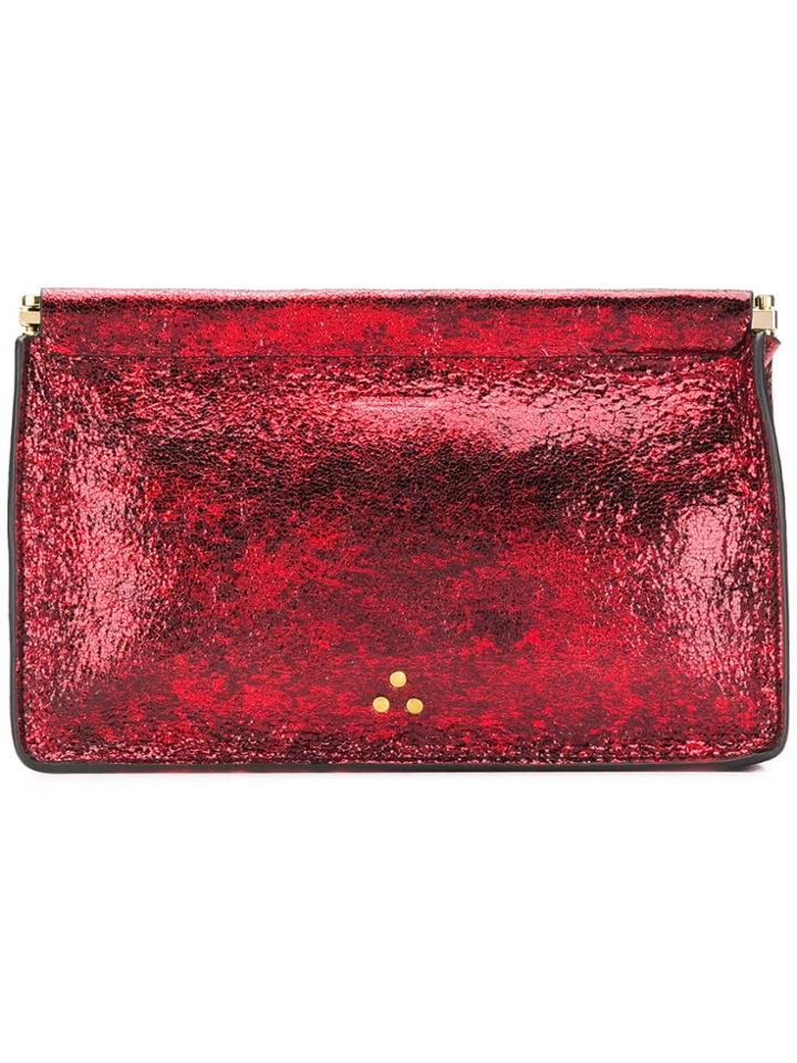 Jérôme Dreyfuss Pebbled Textured Clutch