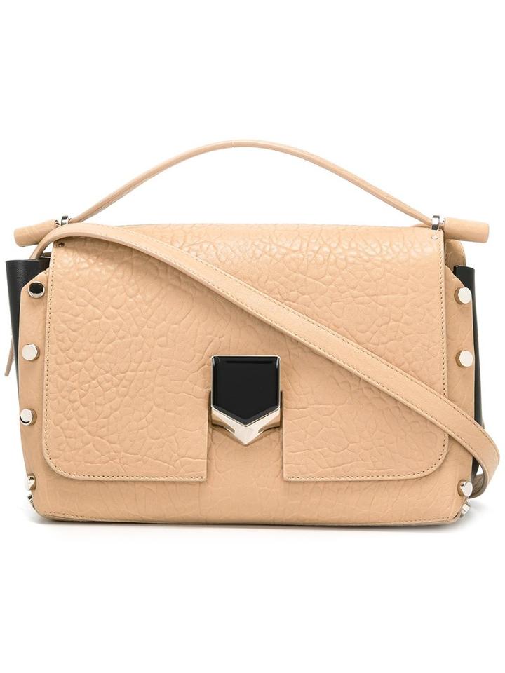 Jimmy Choo 'lockett' Shoulder Bag, Women's, Nude/neutrals, Leather