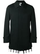 Comme Des Garçons Homme Plus Single Breasted Coat, Men's, Size: Medium, Black, Wool/pvc