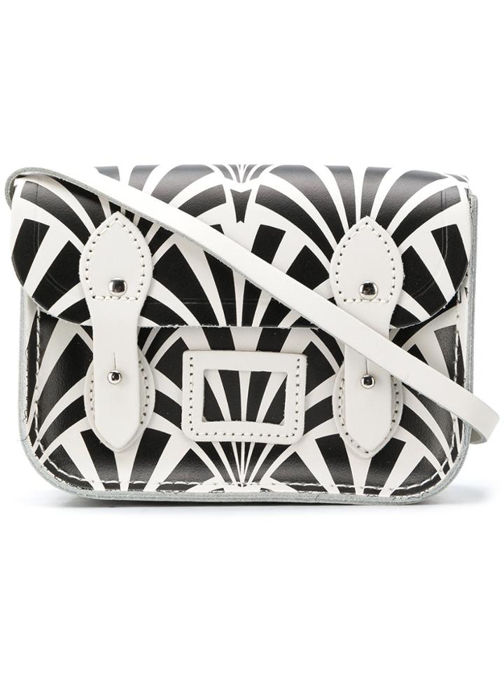 The Cambridge Satchel Company Tiny Deco Print Satchel - Black
