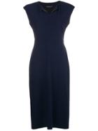 Fabiana Filippi Fitted Midi Dress - Blue