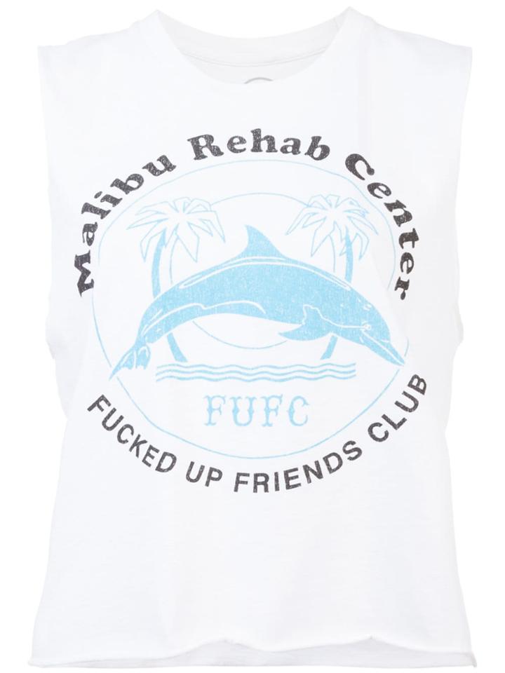Local Authority Rehab Center Tank Top - White