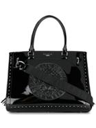 Balmain Embossed Logo Tote - Black