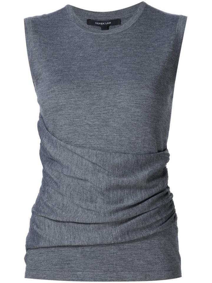 Derek Lam Sasha Sleeveless Top - Grey