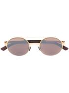 Mykita - Lupine Sunglasses - Unisex - Steel - 40, Brown, Steel