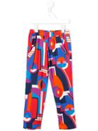 Printed Trousers - Kids - Viscose - 2 Yrs, Junior Gaultier
