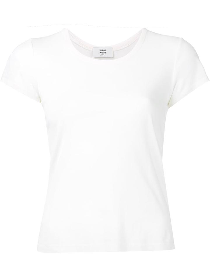 Maryam Nassir Zadeh - 'campos' T-shirt - Women - Cotton - 2, White, Cotton