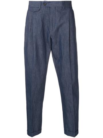 Be Able Lightweight Denim Chinos - Blue