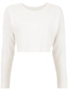 Osklen Basic Rustic Tricot Sweater - White
