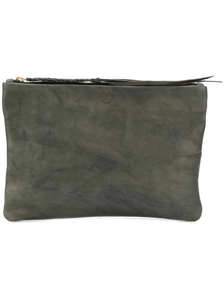 Caravana Chimalma Clutch Bag - Grey