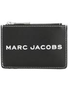 Marc Jacobs Small Logo Zipped Wallet - Black