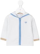 Tartine Et Chocolat - Knitted Sailor Hoodie - Kids - Cotton - 9 Mth, Blue