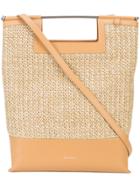 Delpozo Woven Tote Bag - Brown