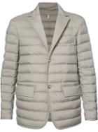 Moncler - Padded Blazer Jacket - Men - Nylon/polyamide/feather/goose Down - 3, Nude/neutrals, Nylon/polyamide/feather/goose Down