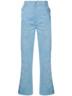 Emanuel Ungaro High-waisted Jeans - Blue