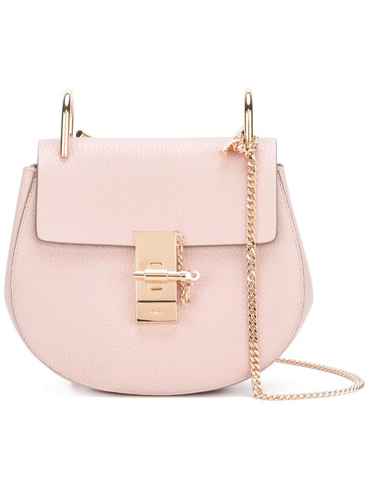 Chloé Drew Shoulder Bag, Women's, Nude/neutrals