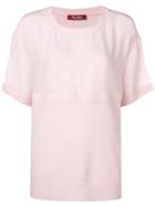 Max Mara Studio Terzo Semi-sheer Top - Pink