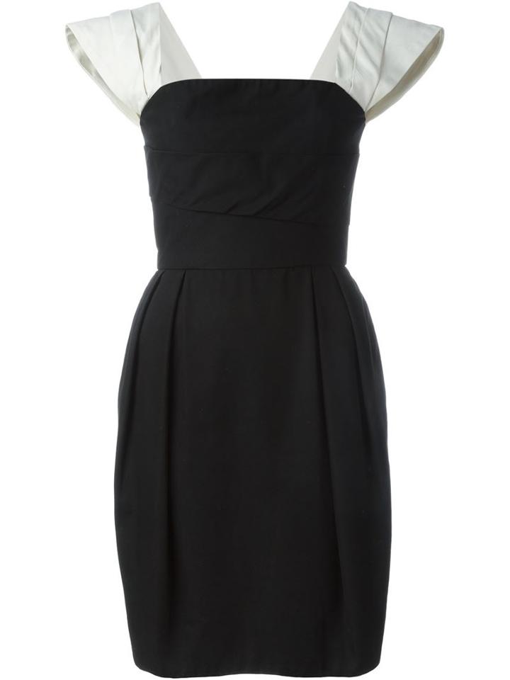 Lanvin Vintage Contrast Sleeve Dress