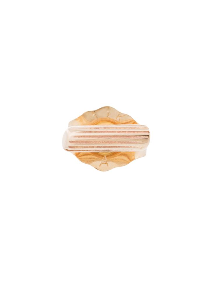 Alison Lou 14kt Yellow Penne Earring - Metallic