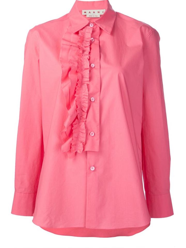 Marni Frill Placket Shirt