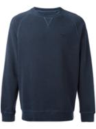 Barbour Garment Dyed Sweatshirt, Men's, Size: Xl, Blue, Cotton/polyester