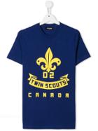 Dsquared2 Kids Teen Twin Scouts T-shirt - Blue