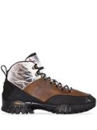 Roa Andreas Panelled Hiking Boots - Brown