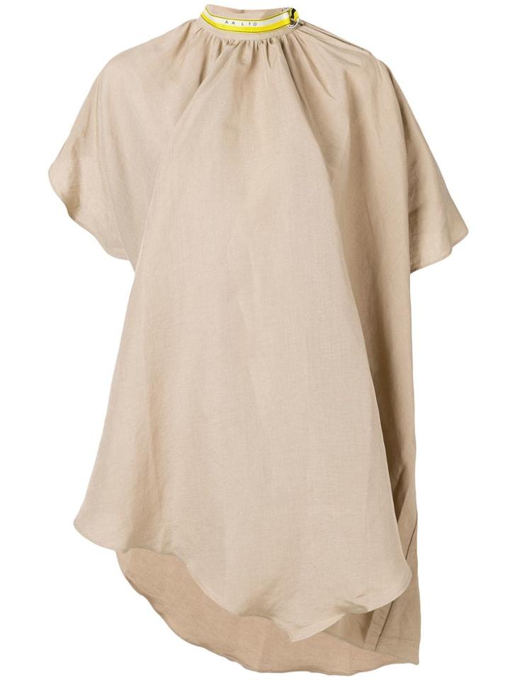 Aalto Adjustable Neck Dress - Neutrals