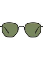 Oliver Peoples Alland Sunglasses - Black