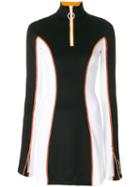 Off-white - Contrasting Dress - Women - Polyamide/spandex/elastane/viscose - 42, Black, Polyamide/spandex/elastane/viscose