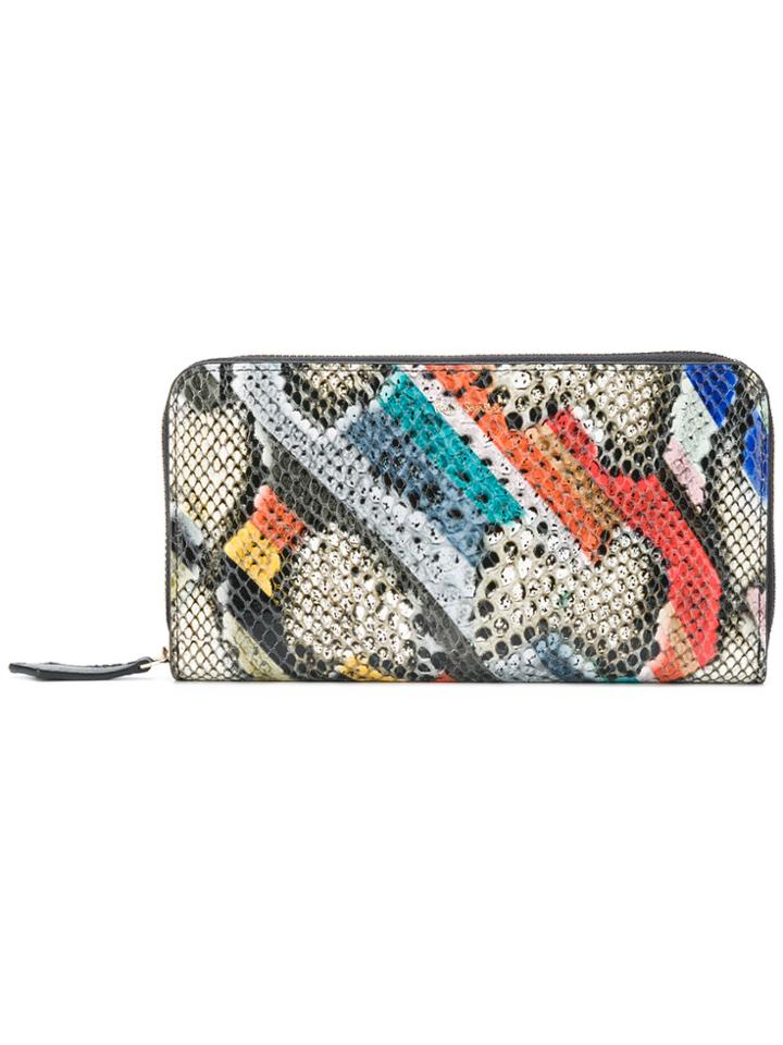 Paul Smith Snake Swirl Wallet - Multicolour