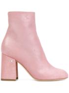 Laurence Dacade Ankle Boots - Pink & Purple