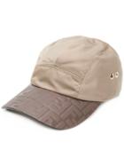 Fendi Logo Embossed Cap - Brown