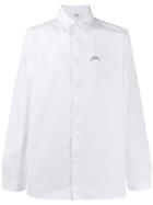A-cold-wall* Branded Long-sleeve Shirt - White