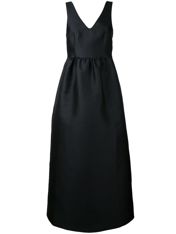 P.a.r.o.s.h. - Picabia Dress - Women - Polyester/silk - Xxl, Black, Polyester/silk