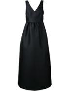 P.a.r.o.s.h. - Picabia Dress - Women - Polyester/silk - Xxl, Black, Polyester/silk