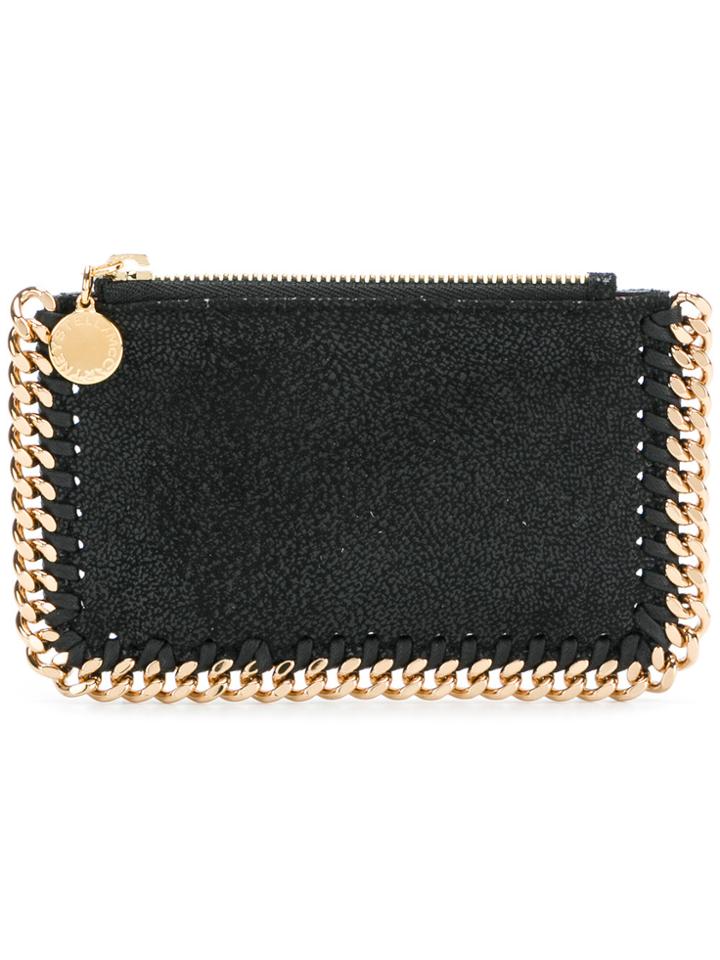 Stella Mccartney Falabella Zip Cardholder - Black