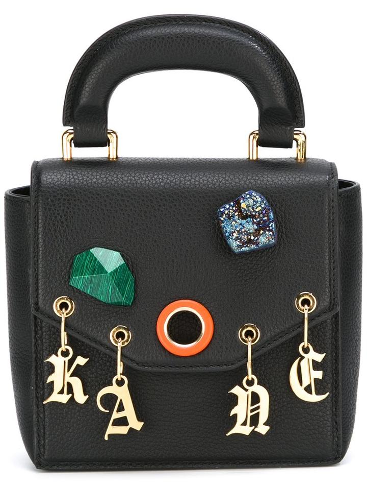 Christopher Kane Gypsy Bonnie Bag, Women's, Black, Calf Leather