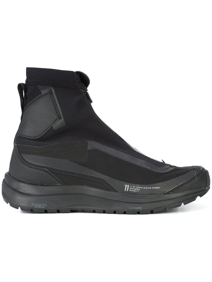 11 By Boris Bidjan Saberi Bamba 2 Hi-top Sneakers - Black